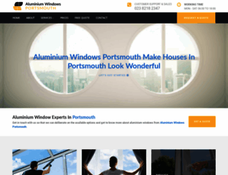 aluminiumwindows-portsmouth.uk screenshot
