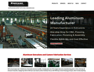 aluminum-extrusions.com screenshot