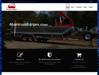 aluminumbarges.com screenshot