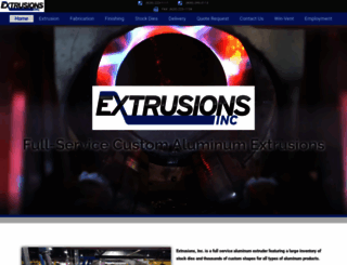 aluminumextrusions.com screenshot