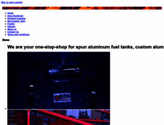 aluminumgastanks.net screenshot