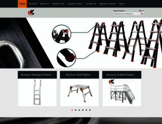 aluminumhardwareproducts.com screenshot
