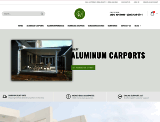 aluminumporch.net screenshot