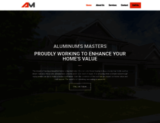 aluminumsmasters.com screenshot