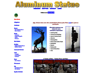 aluminumstatue.com screenshot