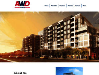 aluminumwindowdesigns.com screenshot