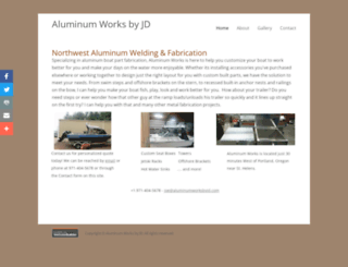 aluminumworksbyjd.com screenshot