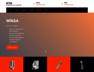 aluminyumpvc.com screenshot