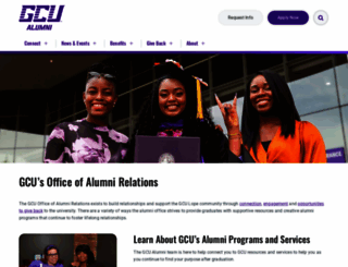 alumni.gcu.edu screenshot