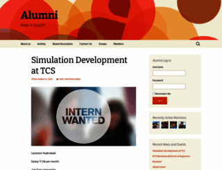 alumni.spinfold.com screenshot
