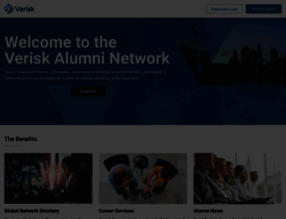 alumni.verisk.com screenshot