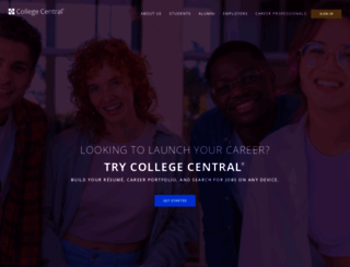 alumnicentral.com screenshot