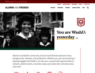 alumnissl.wustl.edu screenshot