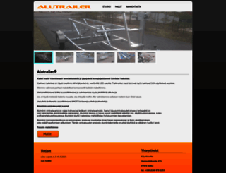 alutrailer.fi screenshot