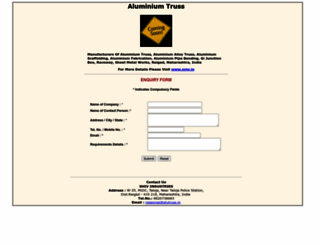 alutruss.in screenshot