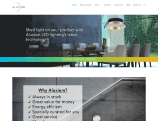 aluxium.com.au screenshot