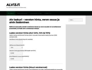 alv13.fi screenshot