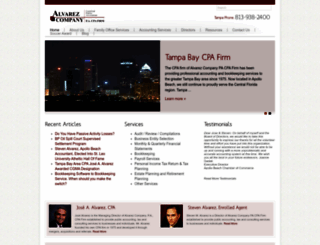 alvarezcpa.com screenshot
