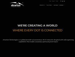 alvarion.com screenshot