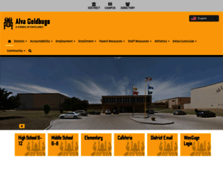 alvaschools.com screenshot