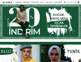 alvina.com.tr screenshot