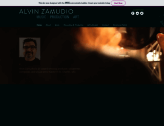 alvinzamudio.com screenshot