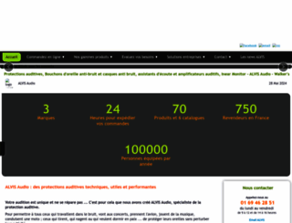alvis-audio.com screenshot