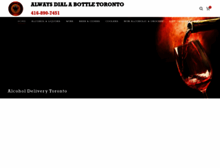 always-dialabottle-toronto.com screenshot