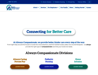 alwayscompassionate.com screenshot