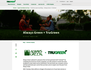 alwaysgreen.com screenshot
