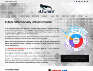 alwinco.co.za screenshot