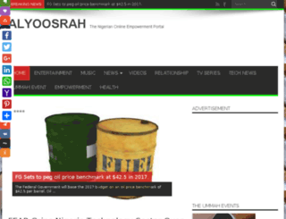 alyoosrah.com screenshot