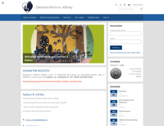 alzbetka.edupage.sk screenshot