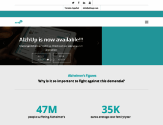 alzhup.com screenshot