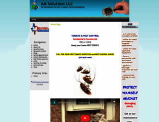 am-exterminators.com screenshot