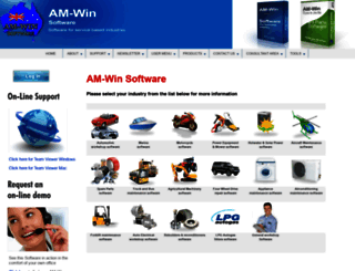 am-win.com.au screenshot