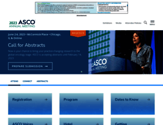 am.asco.org screenshot