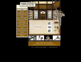 ama-dojo.com screenshot