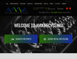 ama-recycling.com screenshot