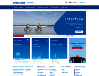 amadeus.com.bd screenshot