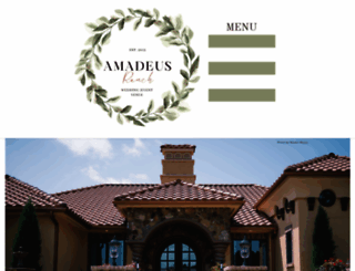 amadeusranch.com screenshot