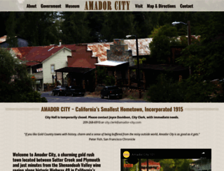 amador-city.com screenshot
