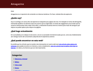 amagazine.es screenshot