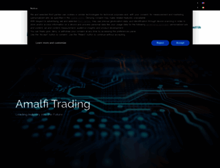 amalfi-trading.com screenshot
