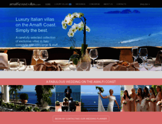 amalficoast-villas.com screenshot