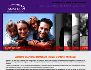 amaltasdental.com screenshot