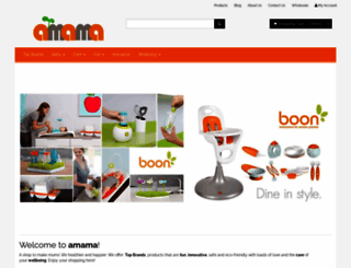 amama.com.au screenshot