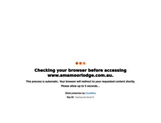 amamoorlodge.com.au screenshot