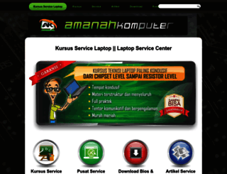 amanahkomputer.com screenshot