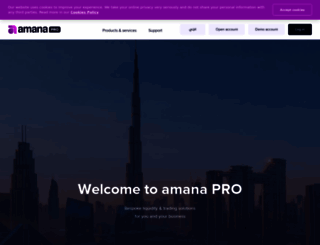 amanaportal.com screenshot